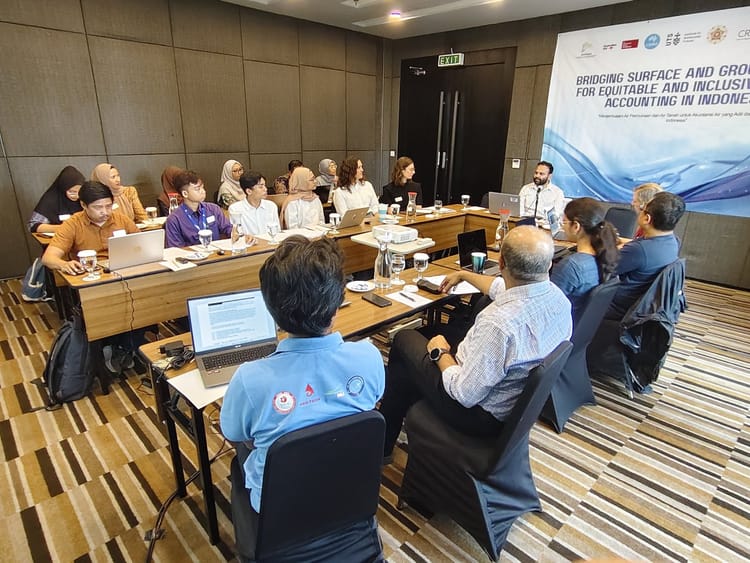 CRPG co-hosts inception workshop on water accounting for Indonesia